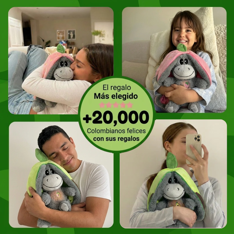 Peluche Fruta Burrito con Respiración y Sonido - Felpy™