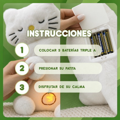 Peluche Hello Kitty con Respiración y Sonido - Felpy™