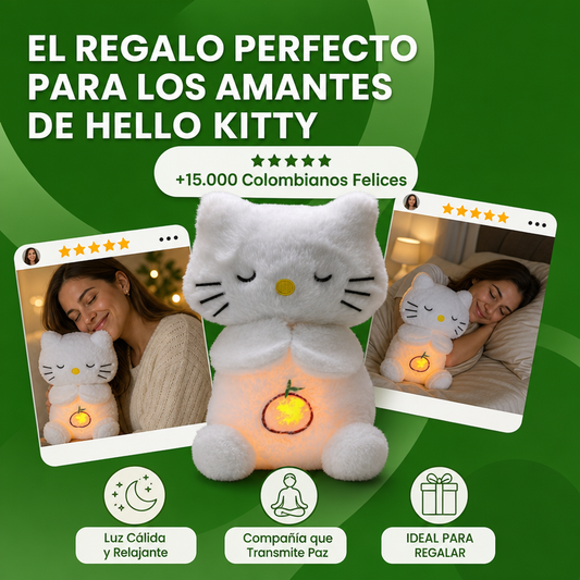 Peluche Hello Kitty con Respiración y Sonido - Felpy™