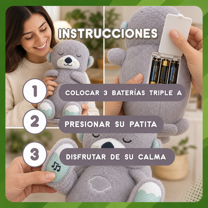 Peluche Nutria con Respiración y Sonido - Felpy™