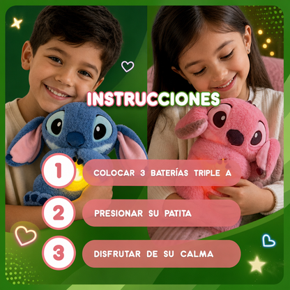 Peluche Stitch con Respiración y Sonido - Felpy™