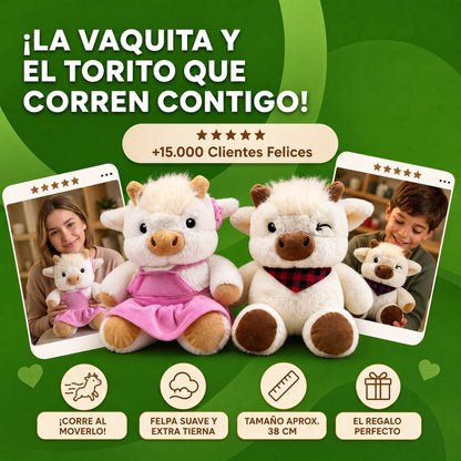 Peluche Vaquita Que Corre - Felpy™