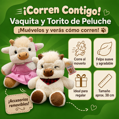 Peluche Vaquita Que Corre - Felpy™